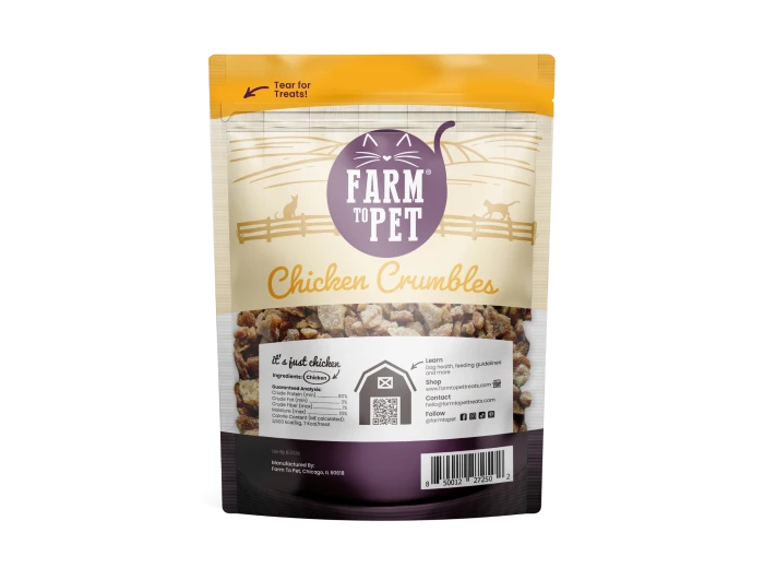 Chicken Crumbles for Cats