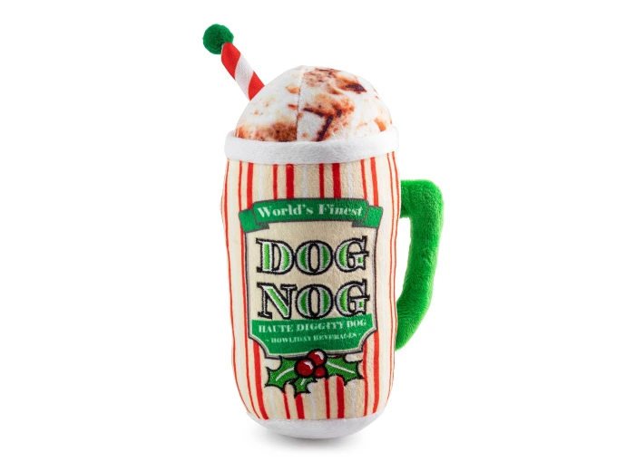 Holiday Dog Nog Stocking Stuffers Christmas Dog Toys
