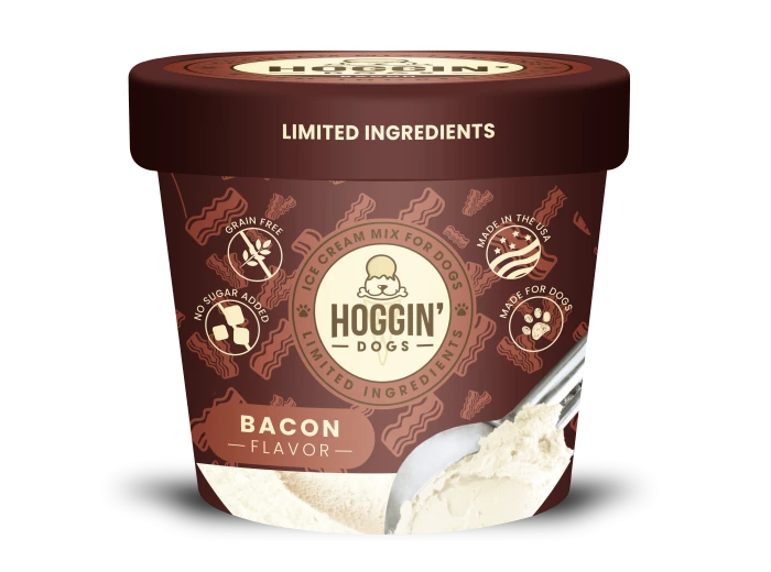 Hoggin' Dogs No Sugar Added Ice Cream Mix for Dogs Peanut