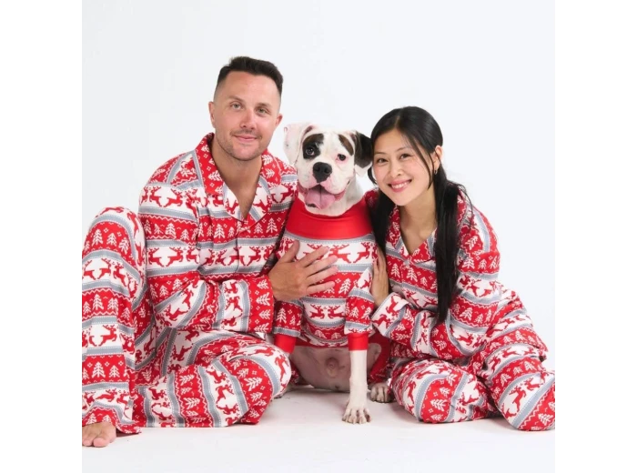 Dog Christmas Pajama - Winter Wonderland L