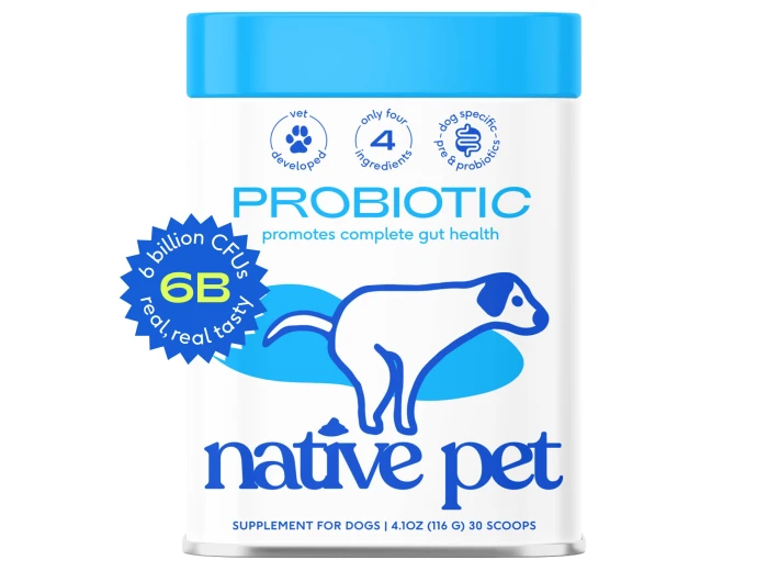 Probiotic & Prebiotic Powder Vet-Formulated Supplement 4.1 oz