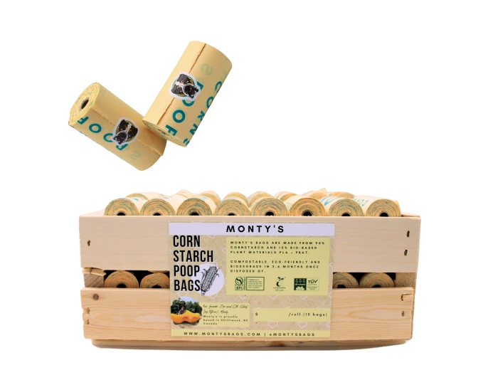Refill Compostable Dog Poop Bags - 9 x 13" Bag Rolls 112 Refill Rolls Only