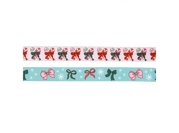 Dog Leash - Candy Cane Coquette (Christmas)