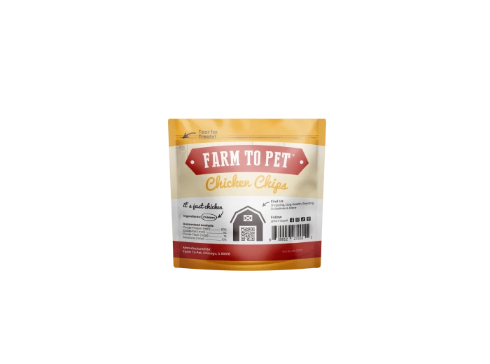 Chicken Chips Snack Packs for Dogs (24)