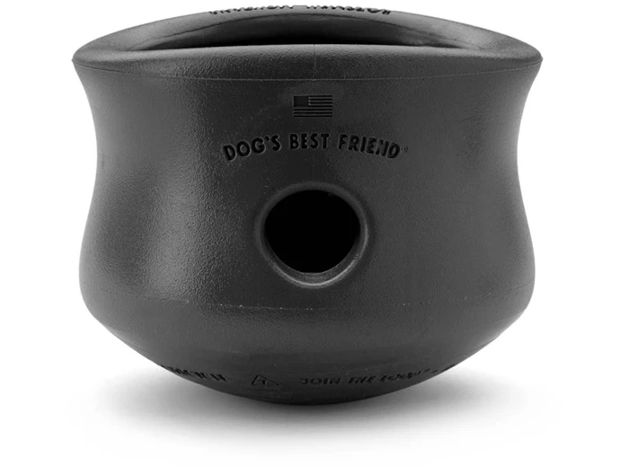 Toppl® Puzzle Treat-Dispensing Slow Feeder Dog Toy Black