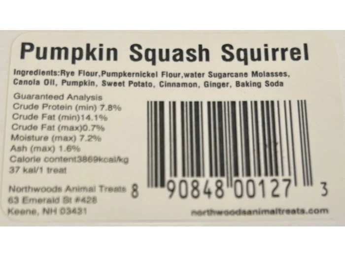 Display Crate REFILL, Cookies - Pumpkin Squash Squirrel