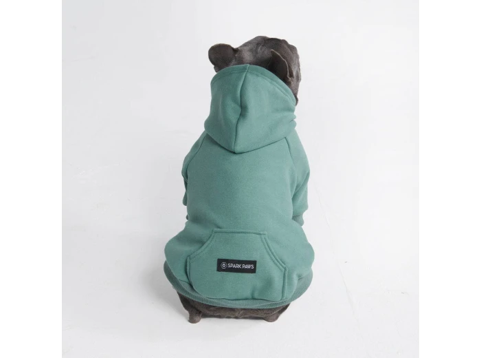 Essential Dog Hoodie - Teal XL