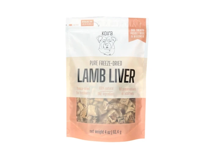 Freeze-dried Lamb Liver Dog Treats