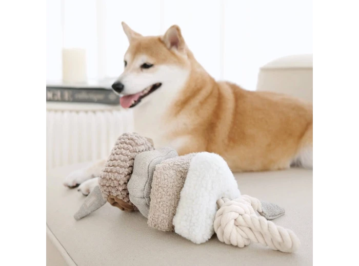 WHOLESALE BLOCS//ENRICHMENT DOG TOY // NUDE