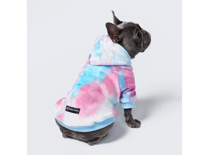 Velvet Dog Hoodie - Snow Cone L
