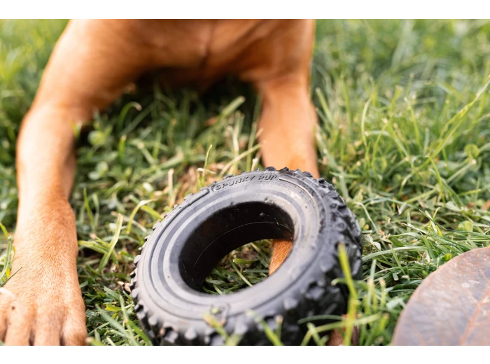 The Tire - Reclaimed Rubber Toy - MADE IN THE USA Large