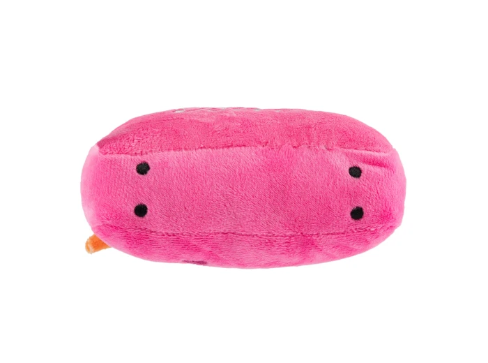 Barkin Bag - *CHIC DOGGIE* Pink w/ Scarf Squeaker Dog Toy Large
