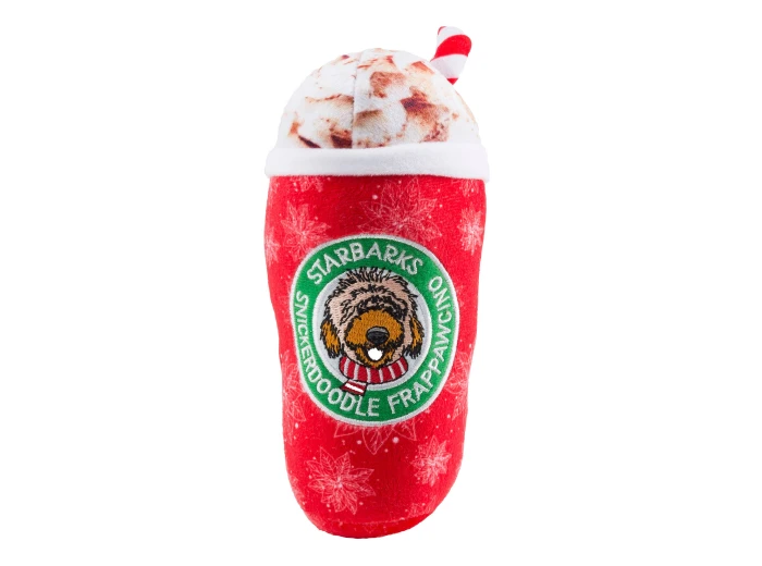 Starbarks Snickerdoodle Frappawcino Christmas Dog Toys