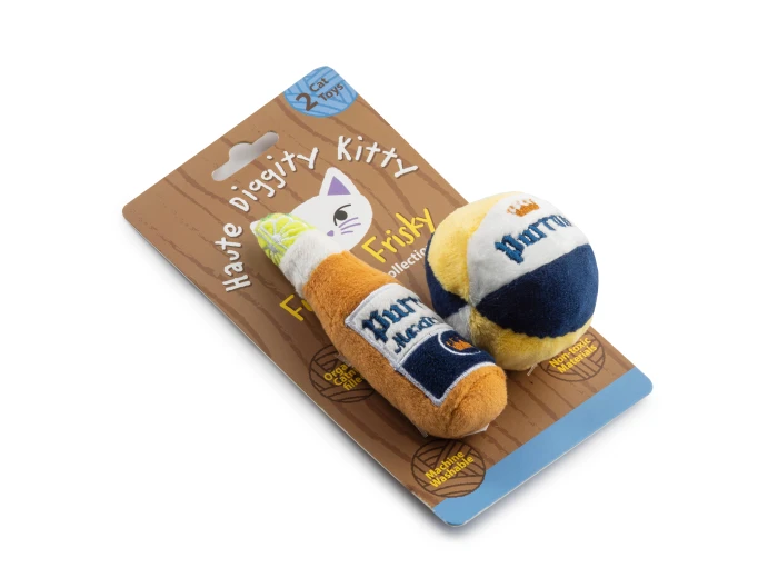 Purrona (Bottle & Ball) Organic Catnip Toys