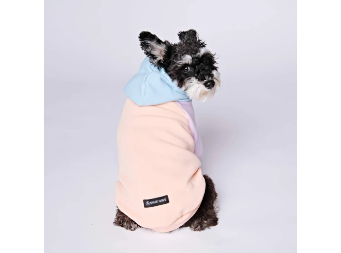Cotton Candy Dog Hoodie 3XL