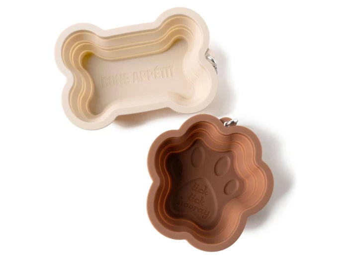 Modern Monkey sWAG Collapsible Doggie Dish