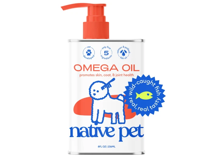 Omega-3 Fish Oil, Skin & Coat Health Supplement for Dogs 16 oz