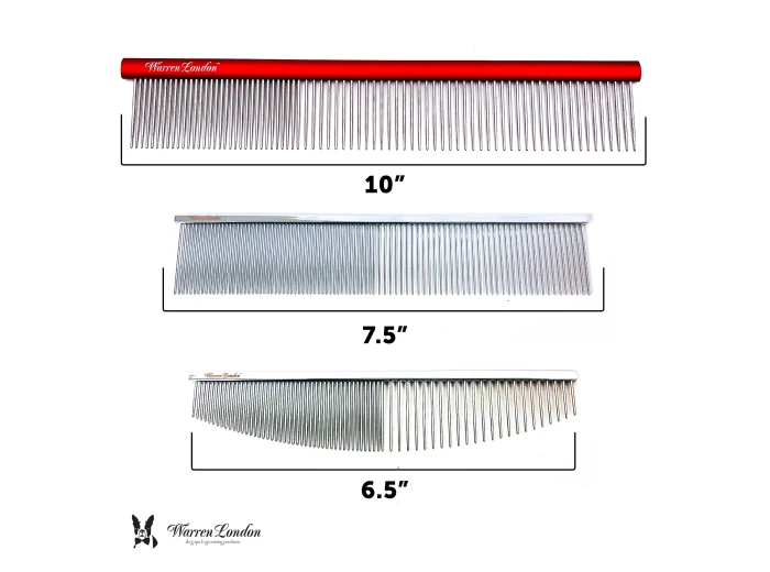 Warren London Grooming Comb - Available in 3 Different Types Groomers Everyday Comb