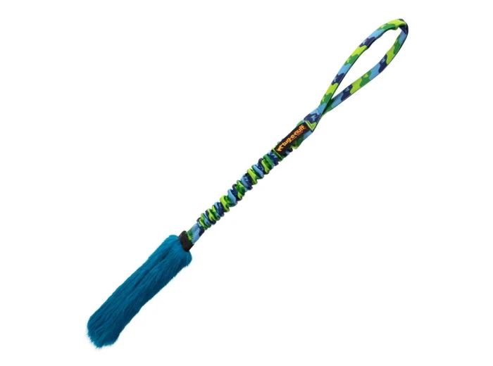 Bright Fauxtastic | Dog Tug Toy | Tug-E-Nuff Pink Pattern