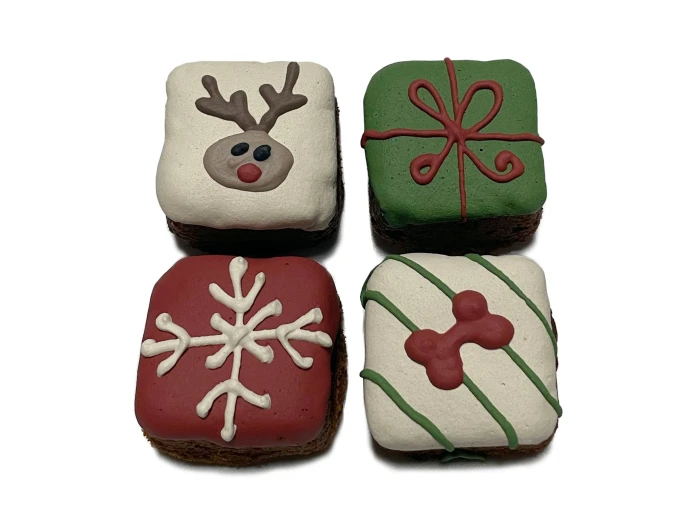 Christmas Brownie Bites