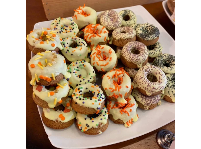 Mini Doughnuts Maple