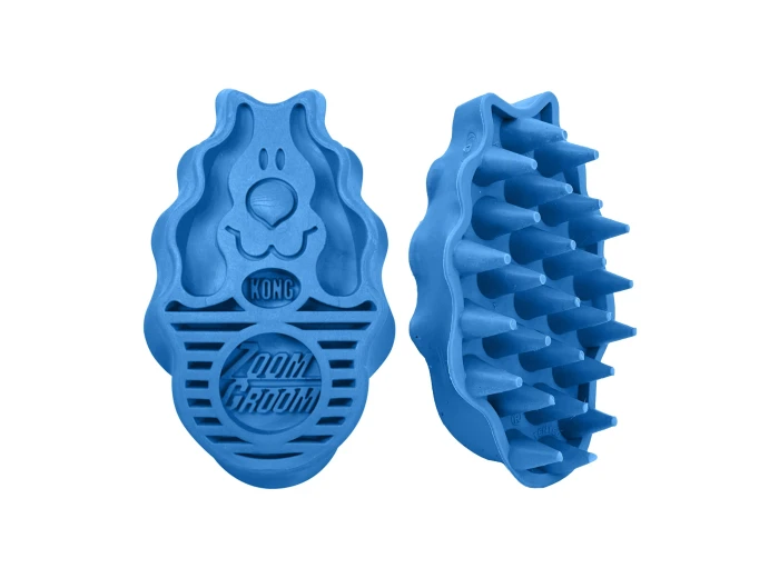 KONG® ZoomGroom® Boysenberry Brush Large