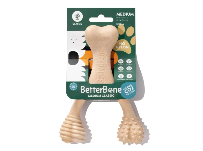 BetterBone MEDIUM - Natural, No Nylon, Softer Than Nylon ECO Beef