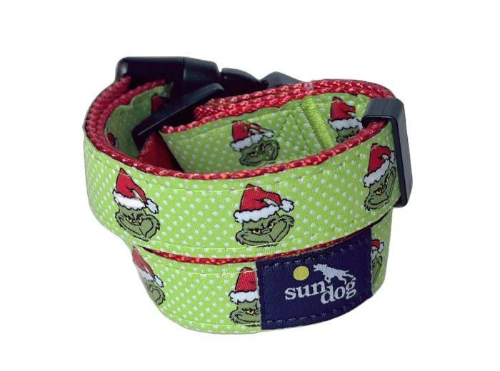 Grouchy Grinch Collar Extra Large