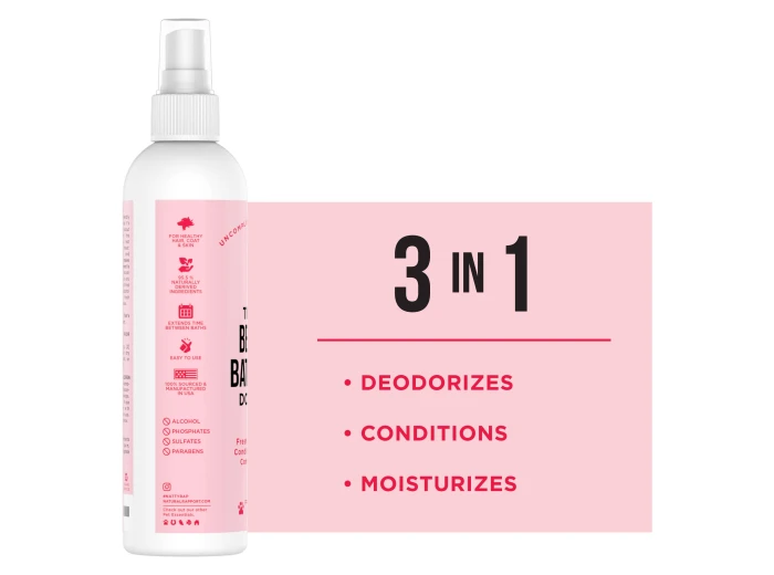 The Only Between Bath Spray Dogs Need - Floral & Coconut 8 ounce