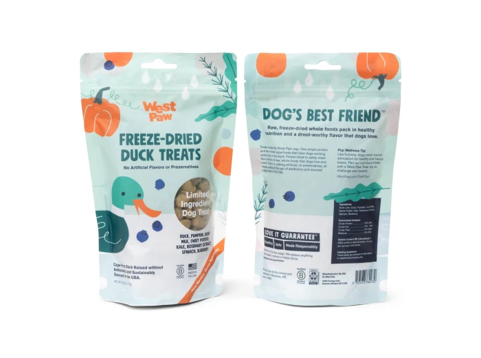 Freeze-Dried Duck With Superfood Treats - Case of 6 Case of 6
