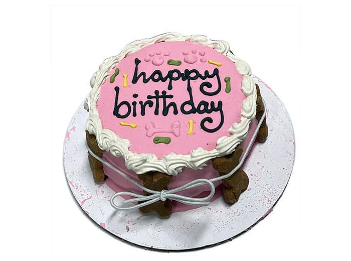 Pink Dog Cake (Shelf Stable)