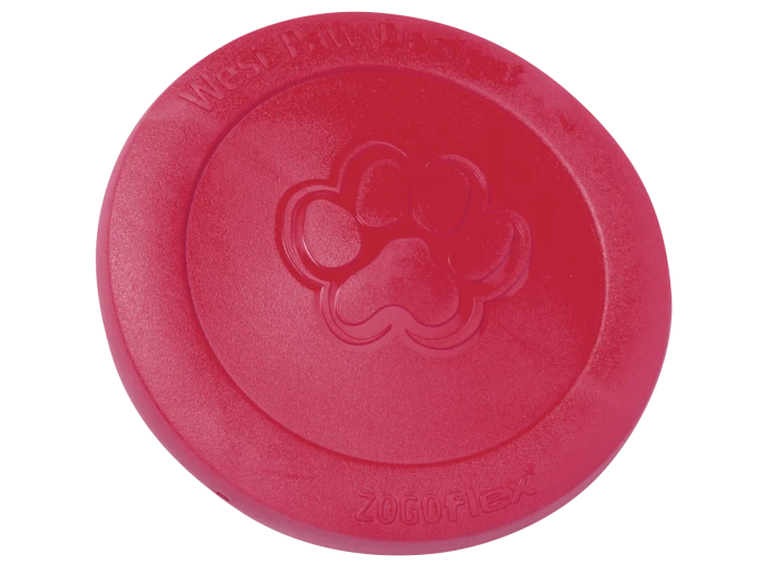 Zisc® Flying Disc Fetch Dog Toy Tangerine