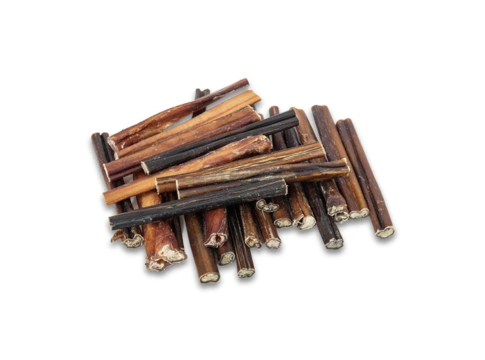 Natural Beef Bully Stick Dog Treats - 6" Standard (25/case)