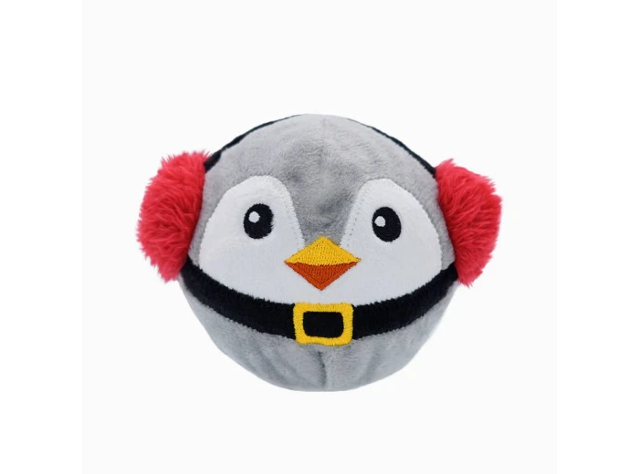 HugSmart Pet - Happy Woofmas | Penguin - Dog Ball Toy