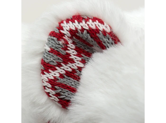 Nordic Frost Squooshie™ Polar Bear Plush Dog Toy Large