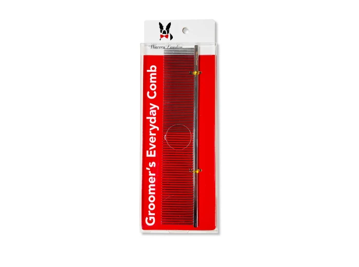 Warren London Grooming Comb - Available in 3 Different Types Groomers Everyday Comb