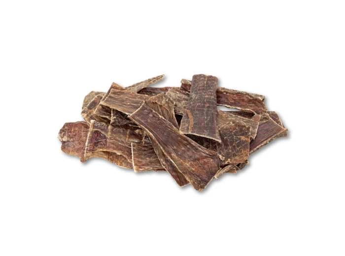All-Natural Beef Gullet Flats/Strips Dog Treats 6" (25/case)