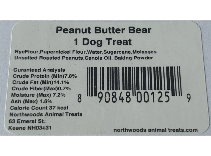 Display Crate REFILL, (no crate), 36 Cookies -Peanut Butter