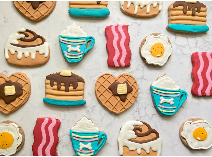 Breakfast Menu Latte Cookie