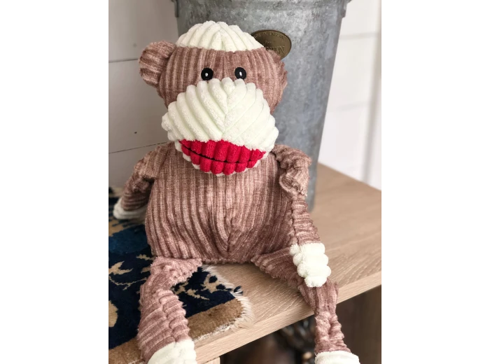 Stuey Sock Monkey Knottie®  Plush Dog Toy Large