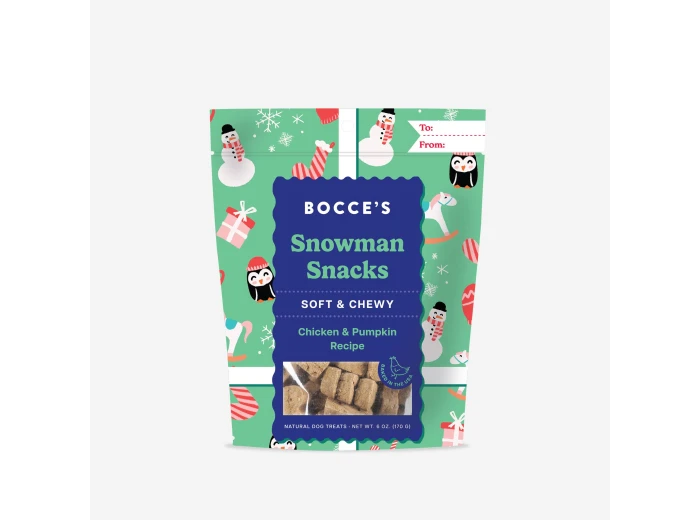 Snowman Snacks, Soft & Chewy
