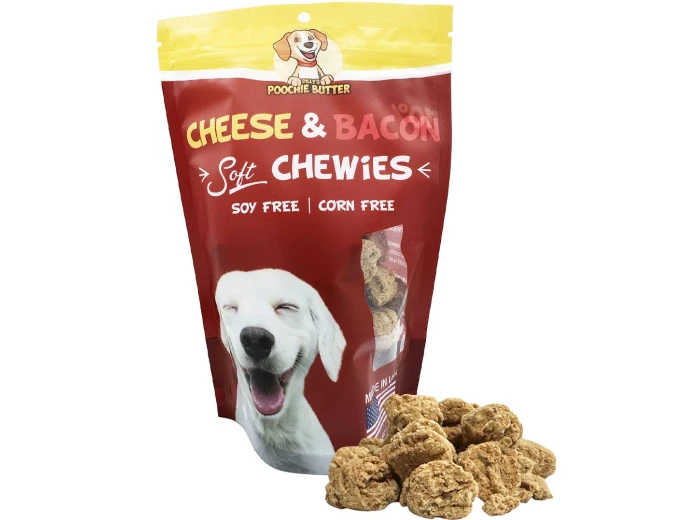 8oz Bacon & Cheese Soft Chewy Dog Treats