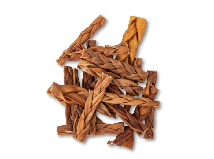Braided Collagen Stick Dog Treats - 6" Standard (25/case)