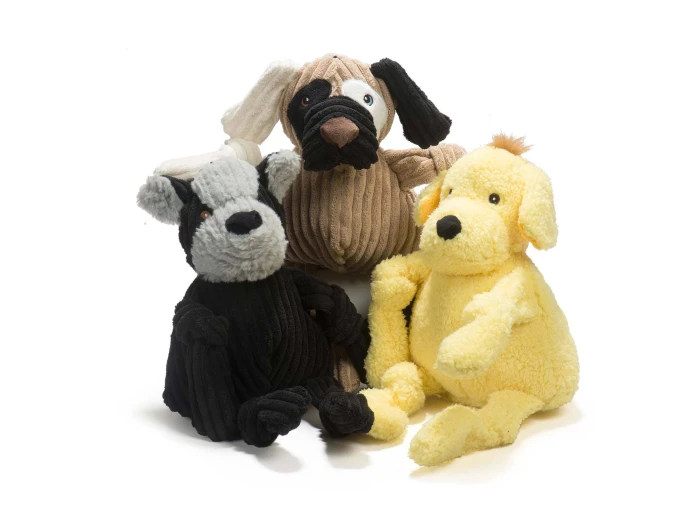 Patches HuggleMutt™ Knottie® Plush Dog Toy, Large