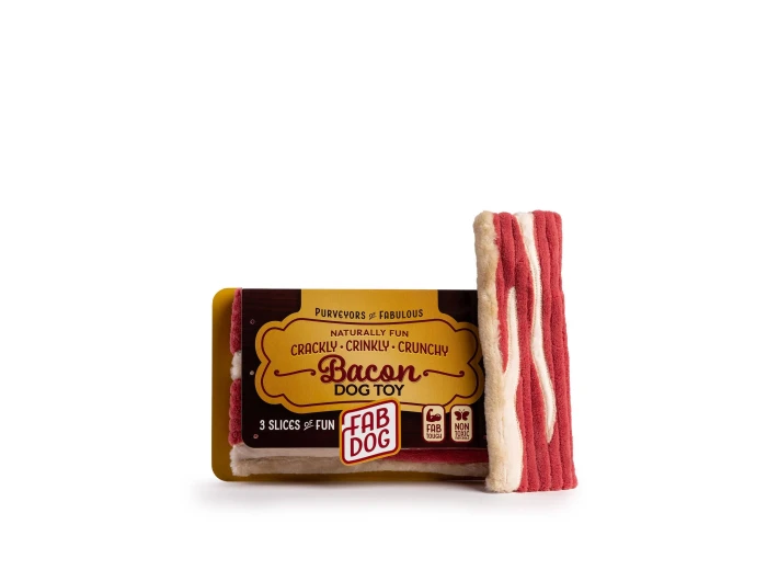 Bacon Dog Toy