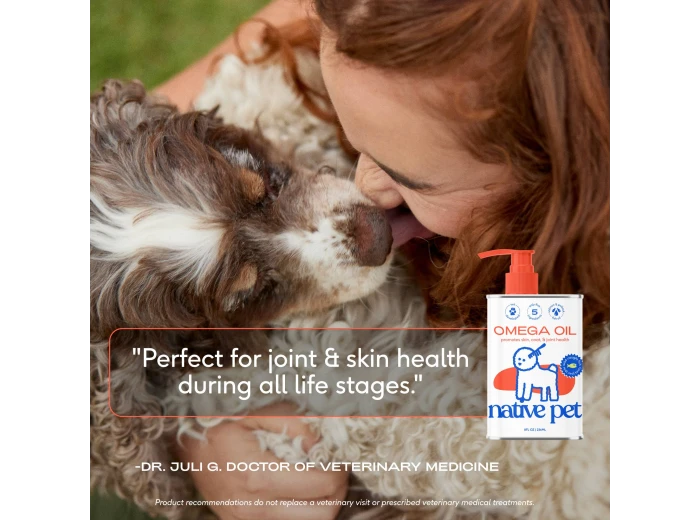 Omega-3 Fish Oil, Skin & Coat Health Supplement for Dogs 16 oz