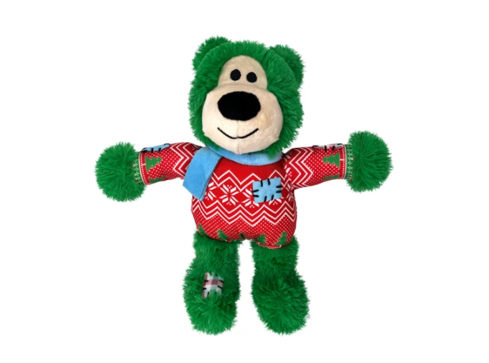 KONG Holiday Wild Knots Bear Assorted Sm/Md