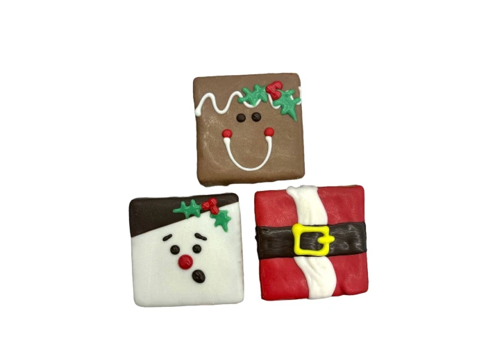 Paws Gourmet Bakery Holiday Christmas Blocks
