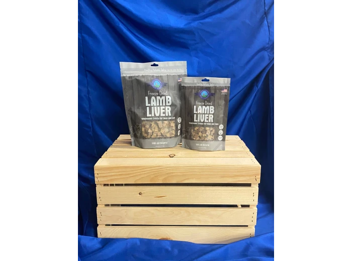 Freeze Dried Lamb Liver Treats 8oz