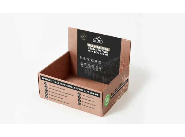 5 Pound Yak Chew Display Box Medium